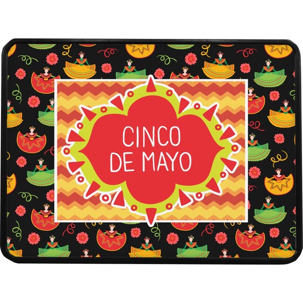 Cinco De Mayo Rectangular Car Hitch Cover w/ FRP Insert
