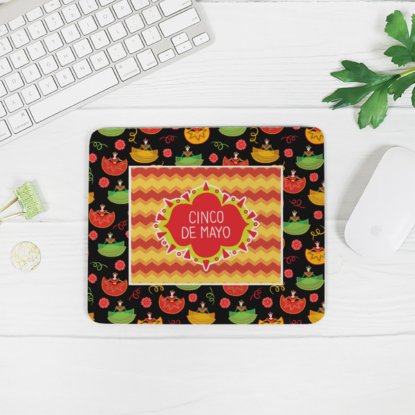 Cinco De Mayo Rectangular Mouse Pad - LIFESTYLE 2