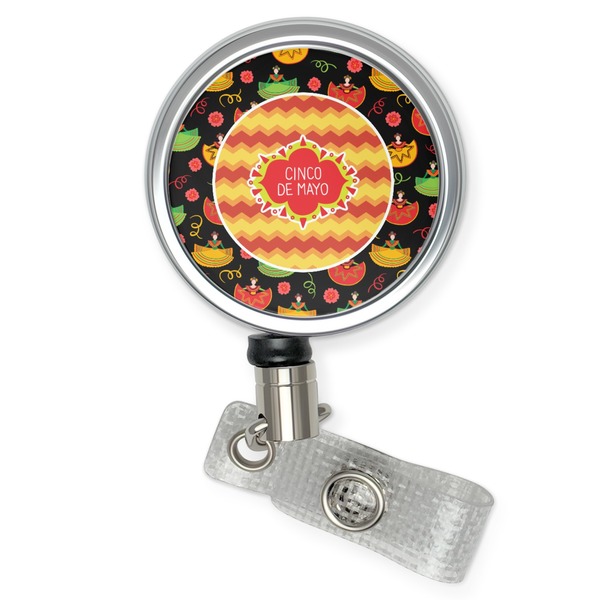 Custom Cinco De Mayo Retractable Badge Reel