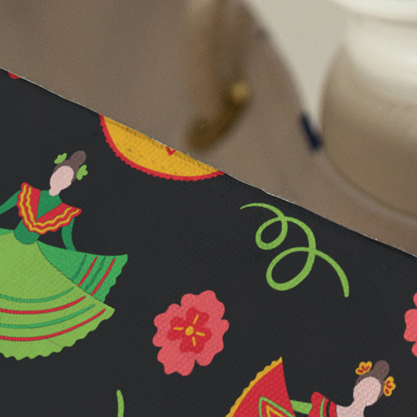 Cinco De Mayo Large Rope Tote - Close Up View