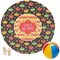 Cinco De Mayo Round Beach Towel