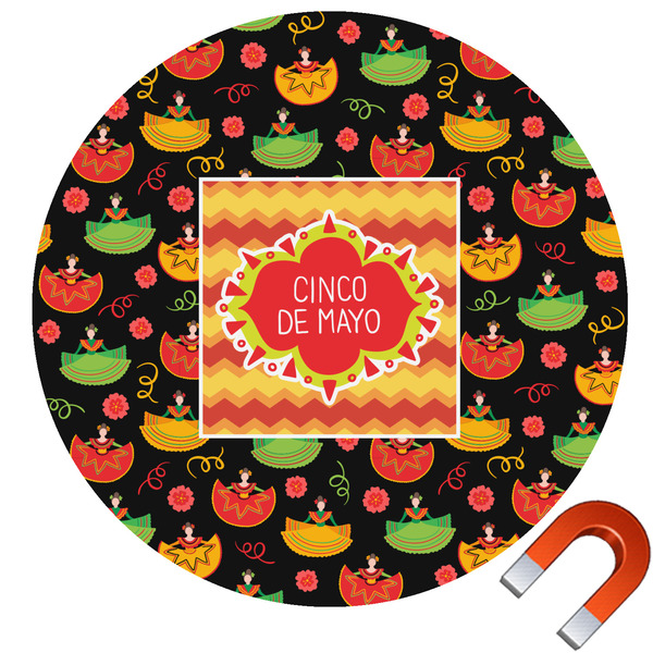 Custom Cinco De Mayo Car Magnet
