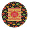 Cinco De Mayo Round Linen Placemats - FRONT (Double Sided)