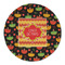 Cinco De Mayo Round Linen Placemat - Single Sided