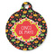 Cinco De Mayo Round Pet ID Tag - Large - Front