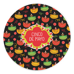 Cinco De Mayo Round Stone Trivet