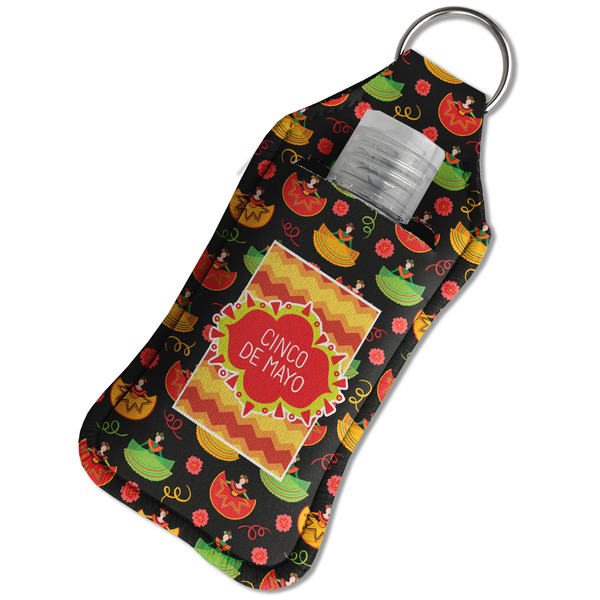 Cinco De Mayo Sanitizer Holder Keychain - Large in Case