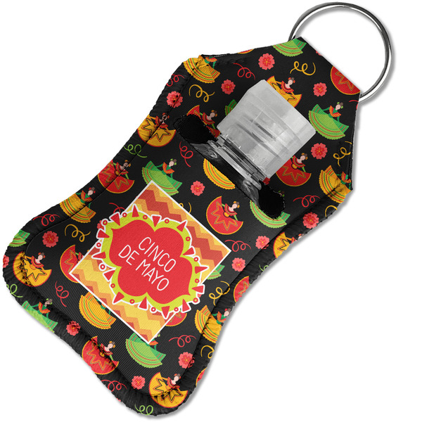 Cinco De Mayo Sanitizer Holder Keychain - Small in Case