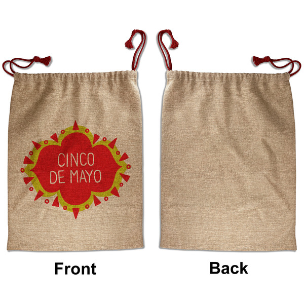 Cinco De Mayo Santa Bag - Approval - Front