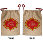 Cinco De Mayo Santa Sack - Front & Back