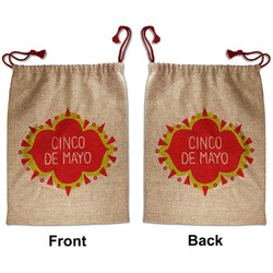 Cinco De Mayo Santa Sack - Front & Back