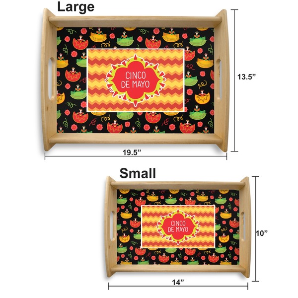 Cinco De Mayo Serving Tray Wood Sizes