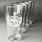 Cinco De Mayo Pint Glasses - Engraved (Set of 4)