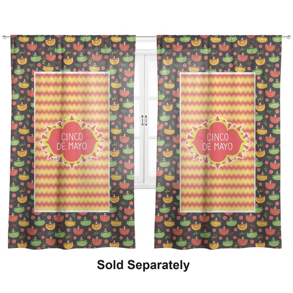 Cinco De Mayo Sheer Curtains