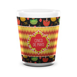 Cinco De Mayo Ceramic Shot Glass - 1.5 oz - White - Single