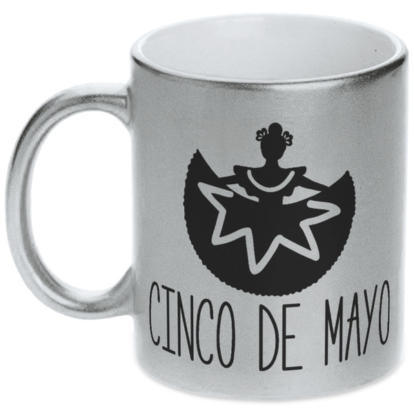 Cinco De Mayo Silver Mug - Main