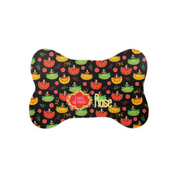 Cinco De Mayo Bone Shaped Dog Food Mat (Small)