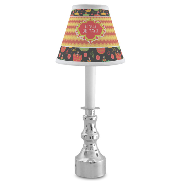 Cinco De Mayo Small Chandelier Lamp - LIFESTYLE (on candle stick)