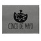 Cinco De Mayo Small Engraved Gift Box with Leather Lid - Approval
