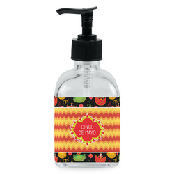 Cinco De Mayo Glass Soap & Lotion Bottle - Single Bottle