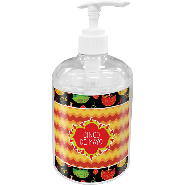 Custom Cinco De Mayo Acrylic Soap & Lotion Bottle