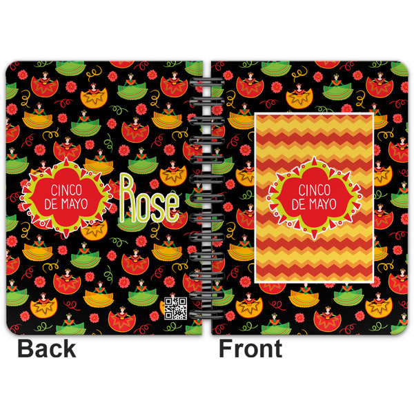 Cinco De Mayo Spiral Journal 5 x 7 - Apvl