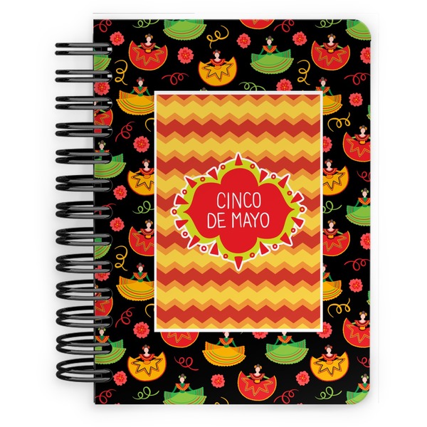 Custom Cinco De Mayo Spiral Notebook - 5x7