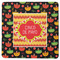 Cinco De Mayo Square Rubber Backed Coaster
