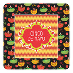 Cinco De Mayo Square Decal - XLarge