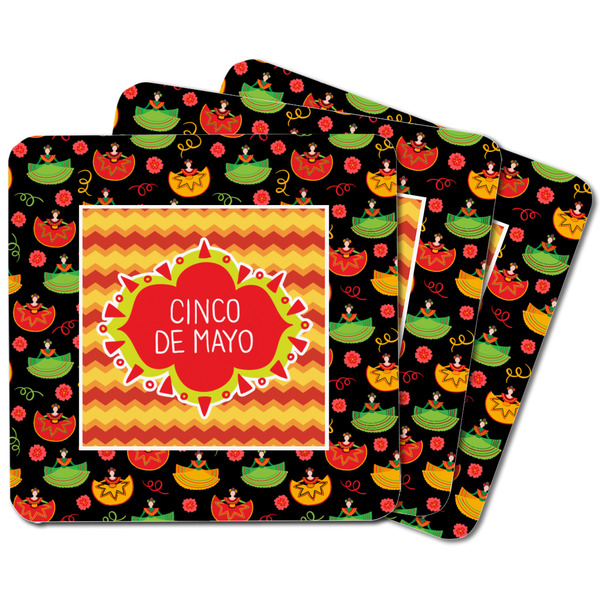 Cinco De Mayo Square Fridge Magnet - MAIN