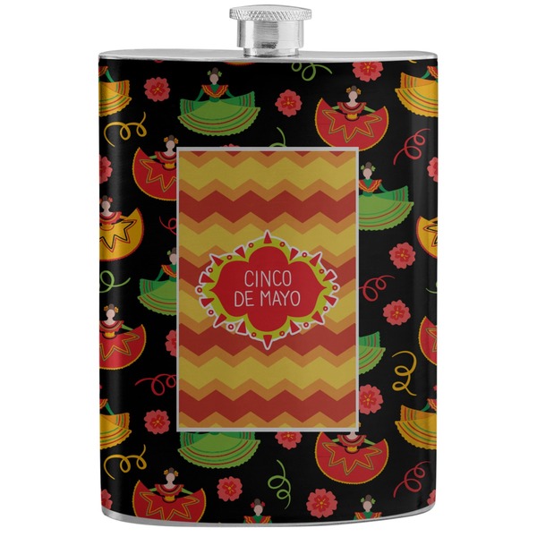 Custom Cinco De Mayo Stainless Steel Flask