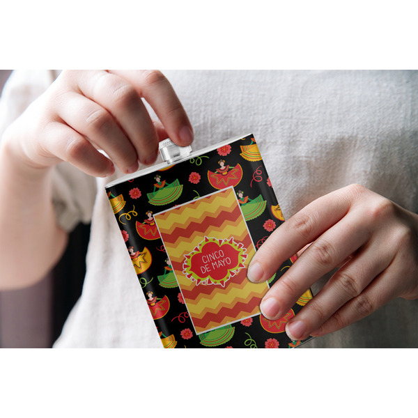 Cinco De Mayo Stainless Steel Flask - LIFESTYLE 1