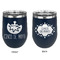 Cinco De Mayo Stainless Wine Tumblers - Navy - Double Sided - Approval