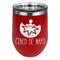 Cinco De Mayo Stainless Wine Tumblers - Red - Double Sided - Front