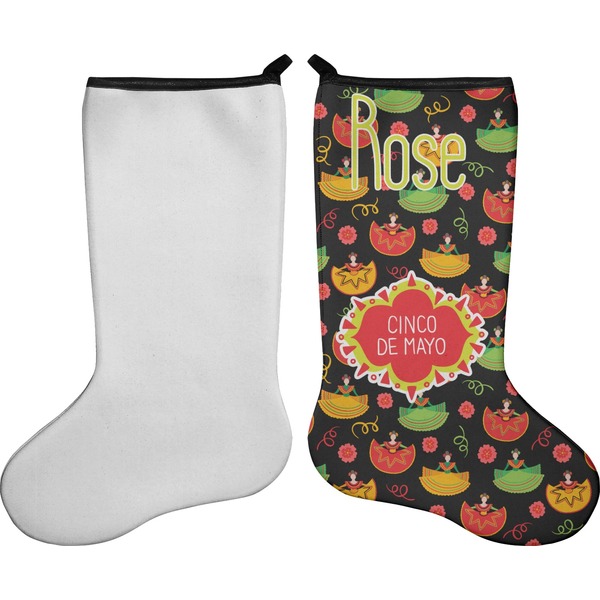 Cinco De Mayo Stocking - Single-Sided - Approval