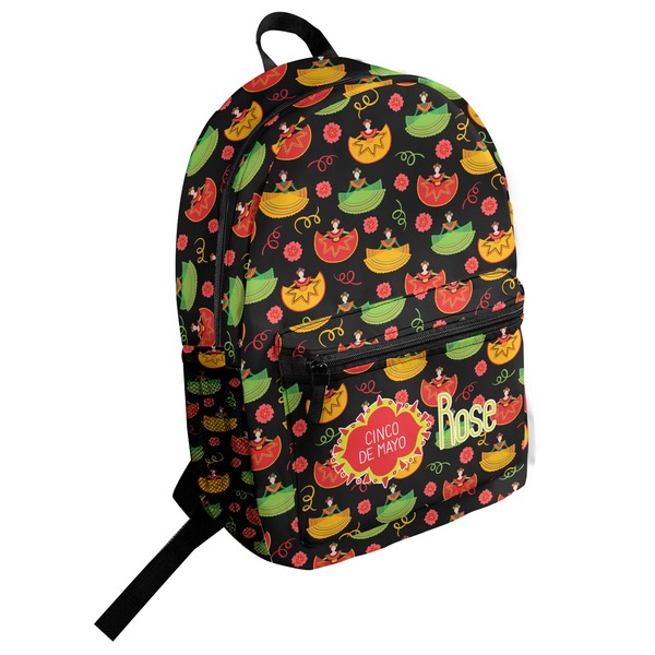 Custom Cinco De Mayo Student Backpack (Personalized)