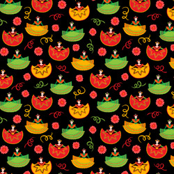 Cinco De Mayo Fabric by the Yard