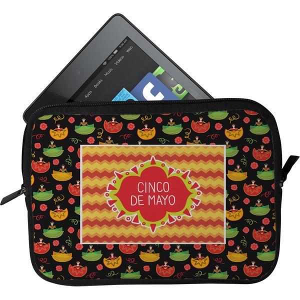 Custom Cinco De Mayo Tablet Case / Sleeve - Small
