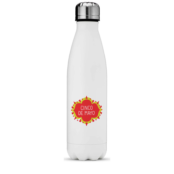 Custom Cinco De Mayo Water Bottle - 17 oz. - Stainless Steel - Full Color Printing