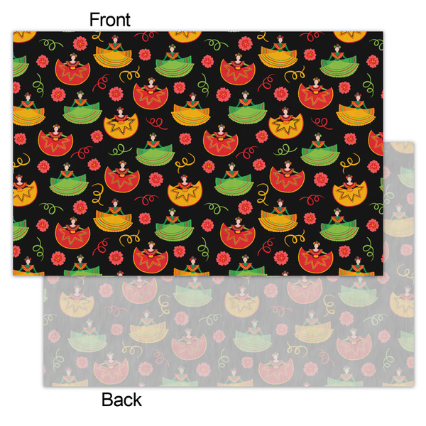Cinco De Mayo Tissue Paper - Heavyweight - Small - Front & Back