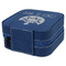 Cinco De Mayo Travel Jewelry Boxes - Leather - Navy Blue - View from Rear