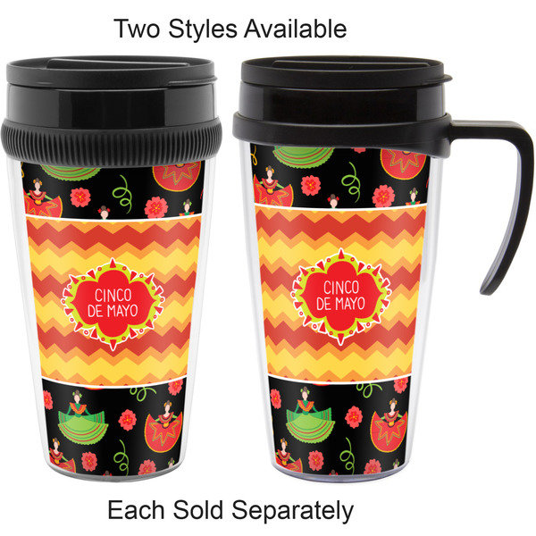 Cinco De Mayo Travel Mugs - with & without Handle