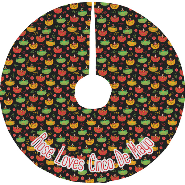 Custom Cinco De Mayo Tree Skirt (Personalized)