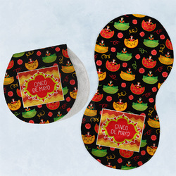 Cinco De Mayo Burp Pads - Velour - Set of 2