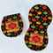 Cinco De Mayo Burp Pads - Velour - Set of 2
