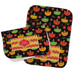 Cinco De Mayo Burp Cloths - Fleece - Set of 2