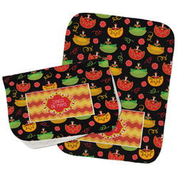 Cinco De Mayo Burp Cloths - Fleece - Set of 2