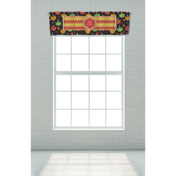 Cinco De Mayo Valance - On window