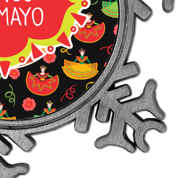 Cinco De Mayo Vintage Snowflake - Detail