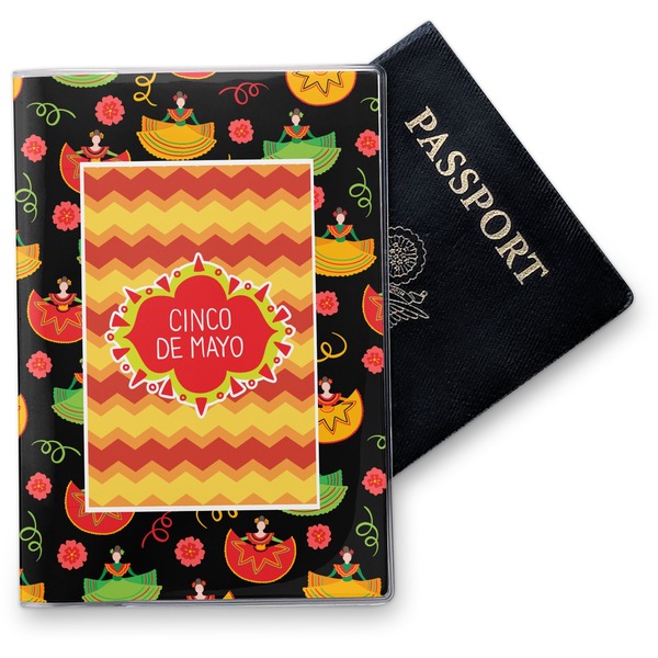 Custom Cinco De Mayo Vinyl Passport Holder